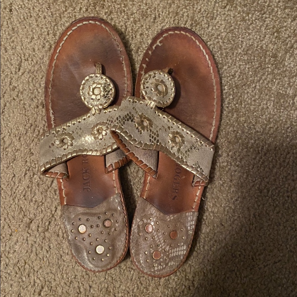 Snakeskin Gold Jacks